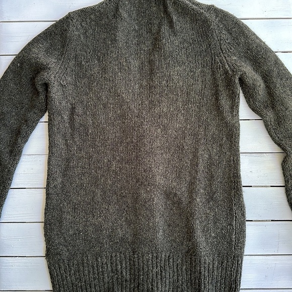 Denim & Supply Ralph Lauren Olive Green Wool Blend Cardigan size S - Picture 2 of 7